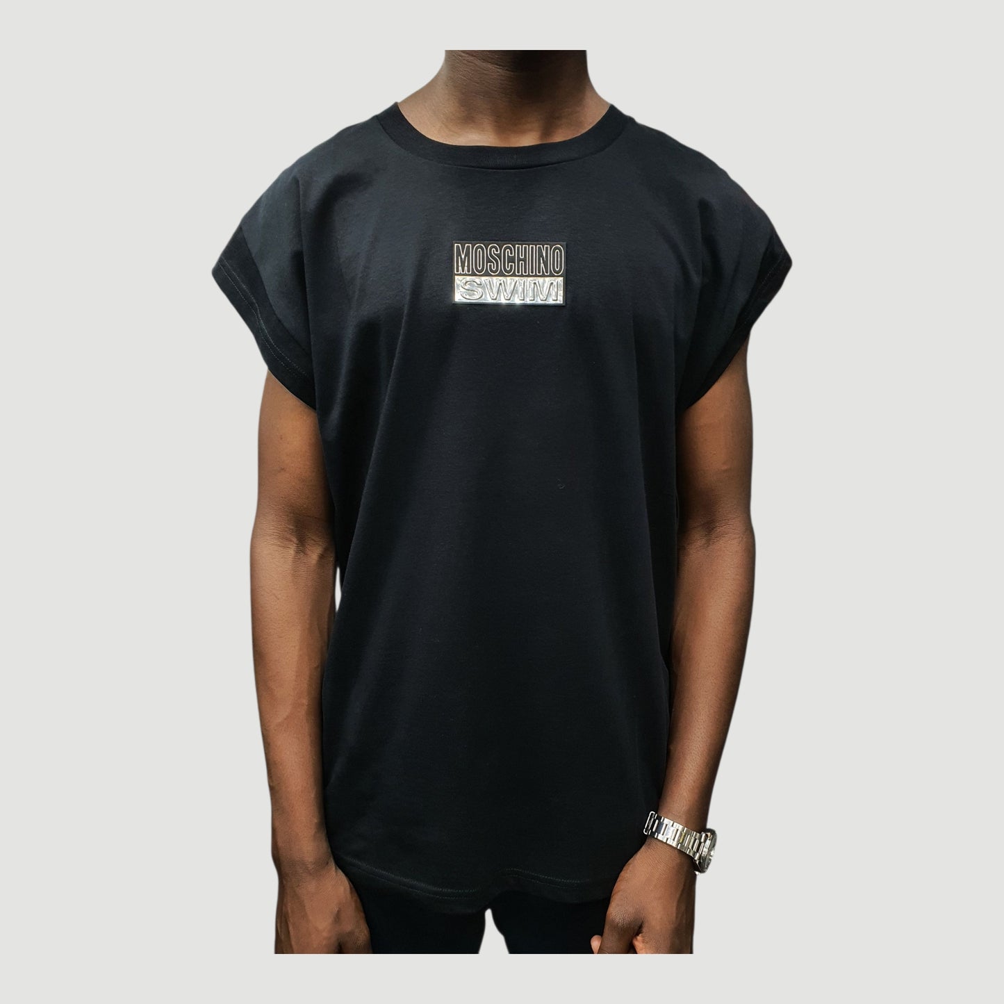 T-SHIRT ALÇAS MOSCHINO