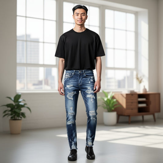 CALÇA DENIM JEANS DH